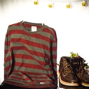 Freddy Kruger inspired Levi Strauss long sleeve